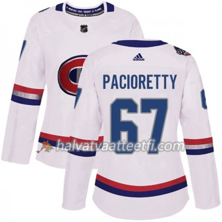 Naisten NHL Montreal Canadiens Pelipaita Max Pacioretty 67 Adidas 2017-2018 Valkoinen 100 Classic Authentic Naisten NHL Montreal Canadiens Pelipaita Max Pacioretty 67 Adidas 2017-2018 Valkoinen 100 Classic Authentic